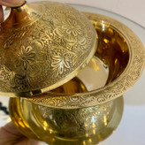 شکلاتخوری برنجی گنبدی دردار مخصوص پذیرایی بازرگانی نداف