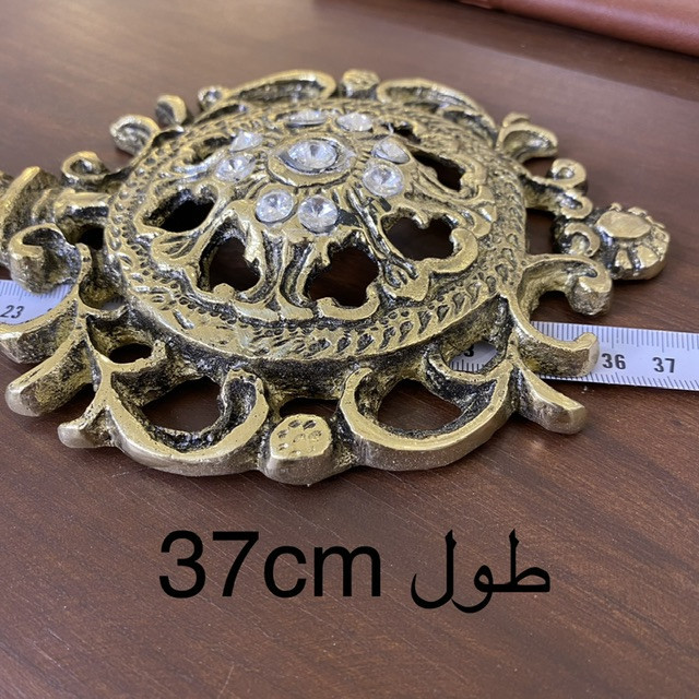 جاکلیدی دیواری برنجی طرح کلید سنتی و طلایی بازرگانی نداف