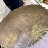 میوه خوری پردیس ۱۴ اینچ برنجی مجلل و براق بازرگانی نداف مشهد