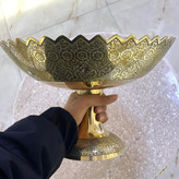 میوه خوری پردیس ۱۴ اینچ برنجی مجلل و براق بازرگانی نداف مشهد