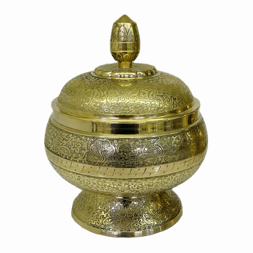 شکلات خوری یوفو 10اینچ برنجی