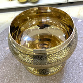 شکلات خوری یوفو 10اینچ برنجی