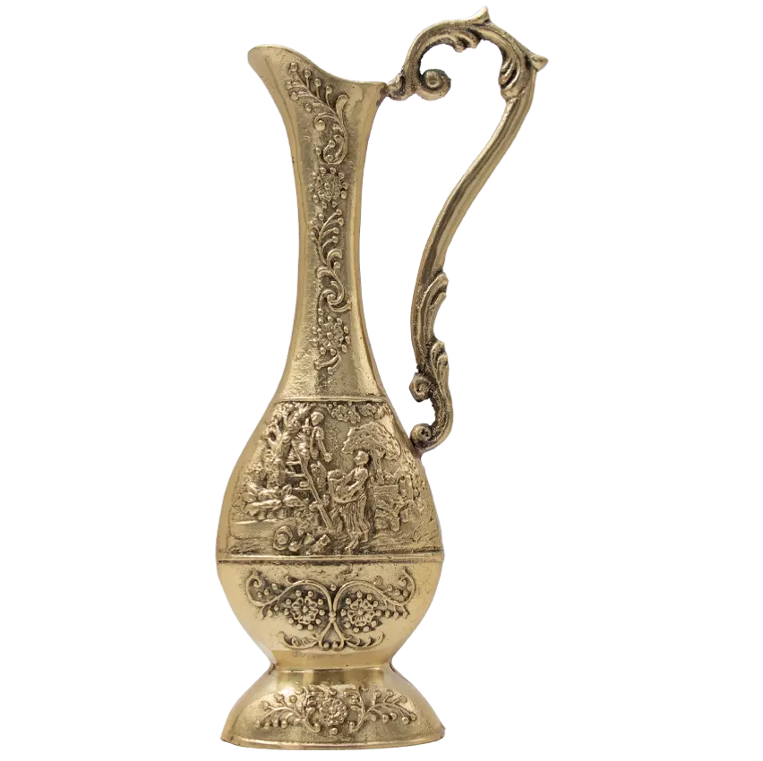 گلاب پاش برنجی قلم کاری طرح جدید دختر و پسر