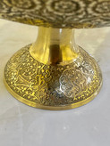 میوه خوری برنجی هندی با طرح اصیل گل پردیس - بازرگانی نداف مشهد