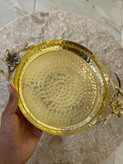 شیرینی خوری ورق دسته طرح گل سایز متوسط