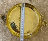 شیرینی خوری ورق دسته طرح گل سایز متوسط