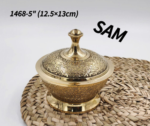 شکلات خوری سام برنجی هندی قابل استفاده و کاربردی کد1468