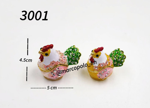 جا حلقه ای فانتزی طرح خروس کد 3001