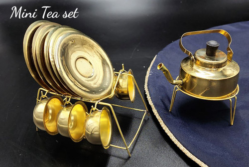 سرویس چای خوری دکوری برنجی