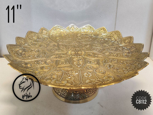 شیرینی خوری طرح خشتی سایز 11 اینچ