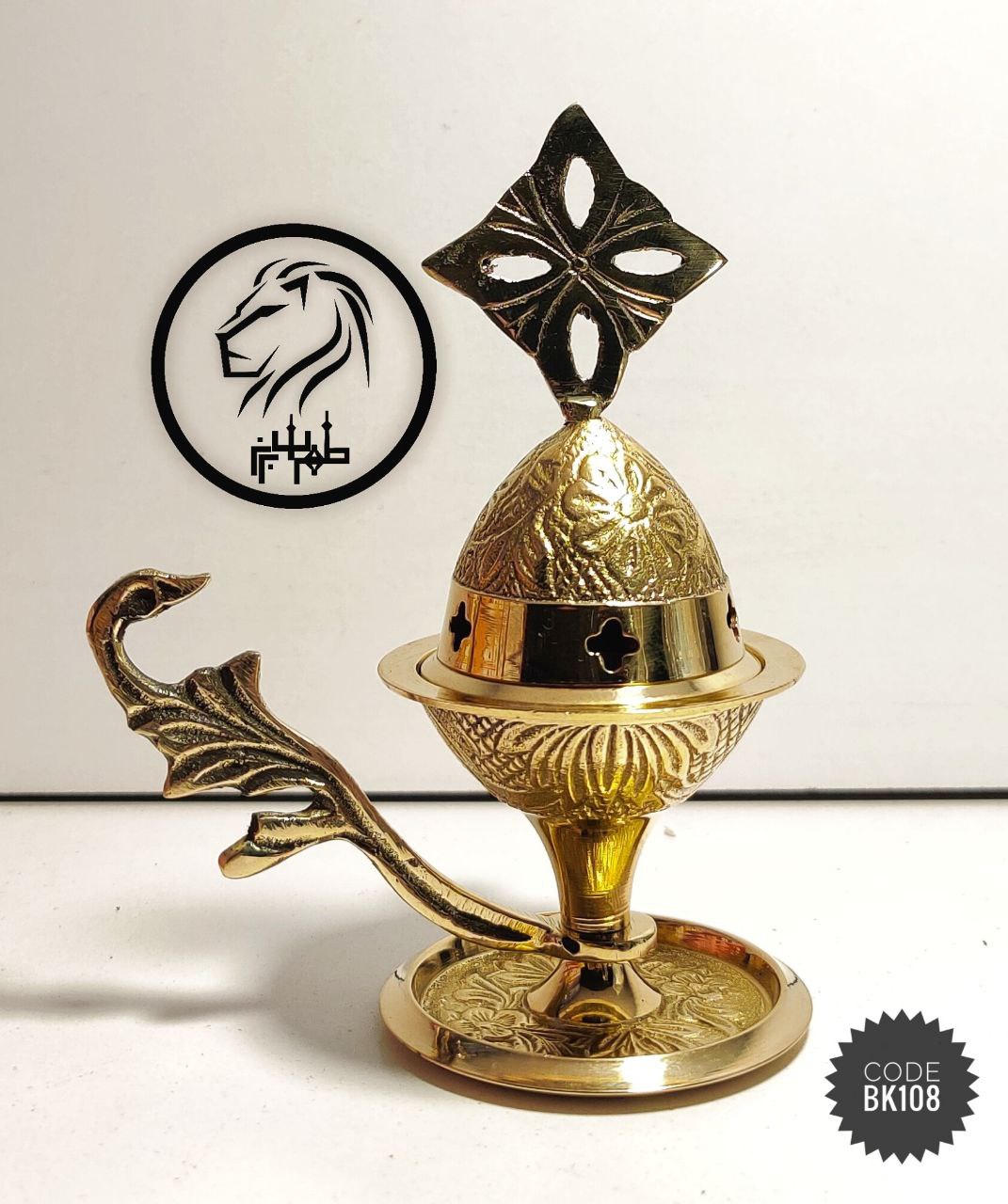 اسپند دود کن تمام برنج کفه دار نقلی