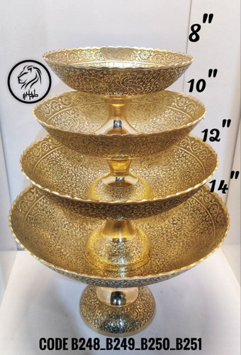 میوه خوری دوبل 4 سایز طرح گل