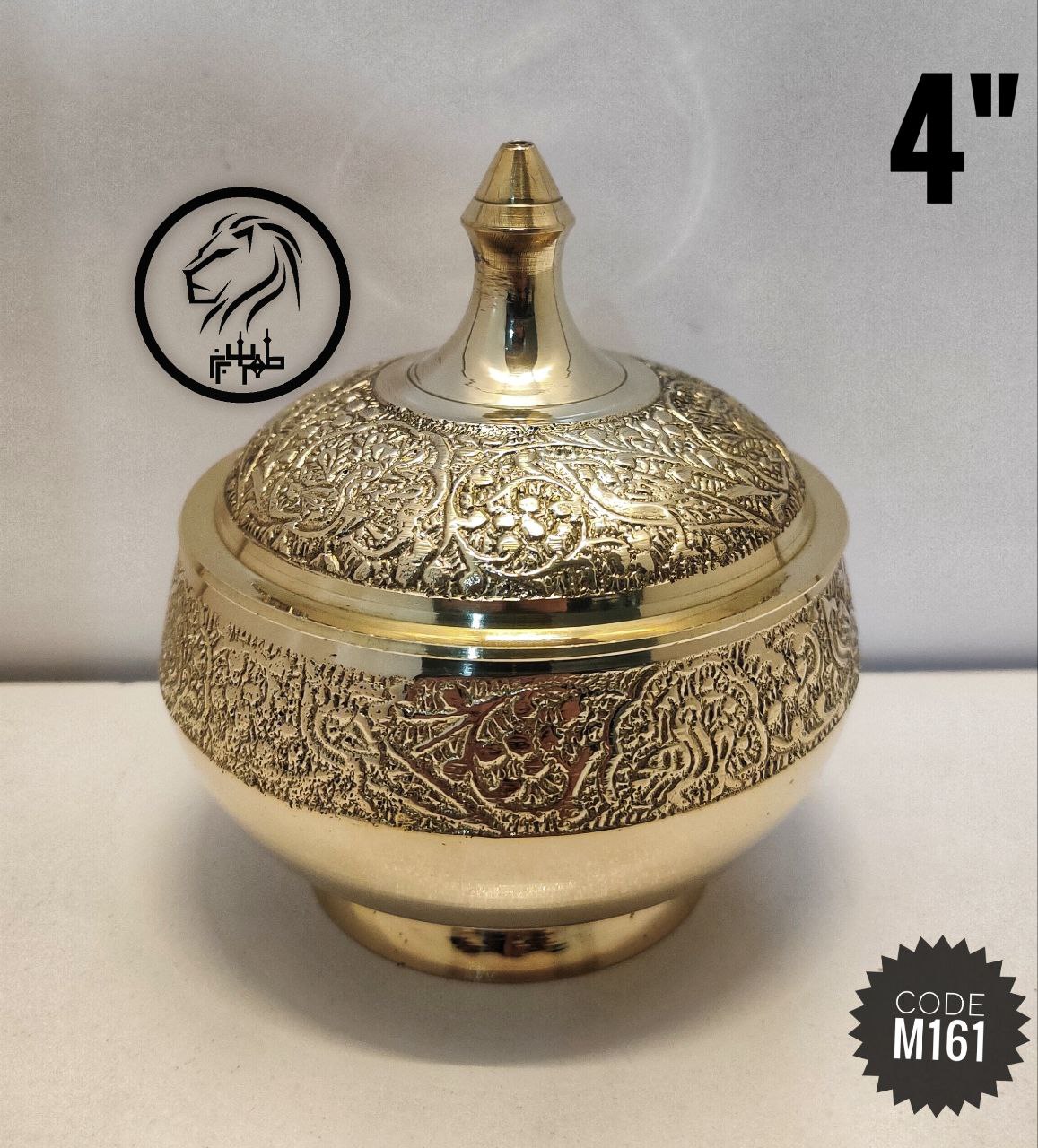 قندان طرح طاووس مدل رینگی سایز 4