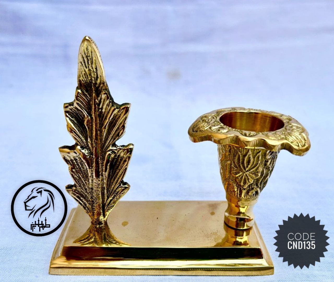 ست جاشمعی و مجسمه درخت