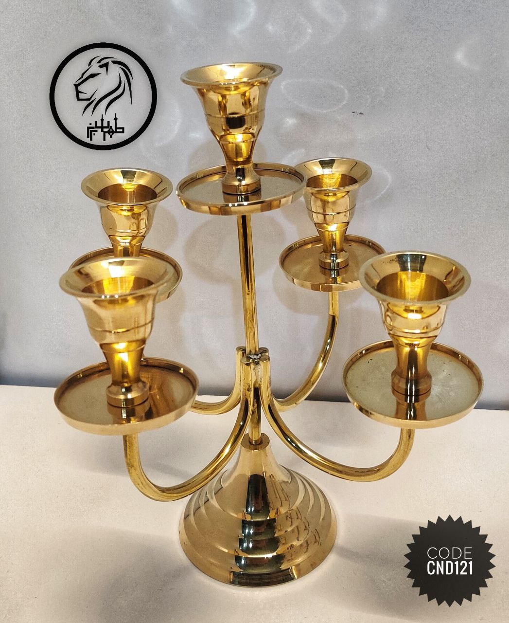 جاشمعی میله ای 5 شعله
