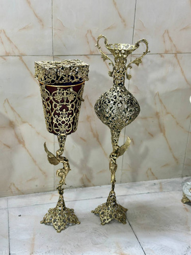 گلدان وسطل دستمال فرشته گل جدید