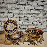 سرویس سه تیکه برنجی در دورنگ