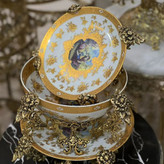 سرویس سه تیکه برنجی در دورنگ
