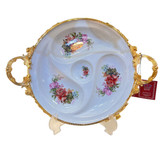 اردور خوری چهارخانه دسته دار پایه دار