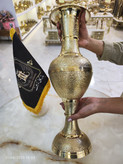 گلدان طرح طاووس 30 سانت (طرح کشمیر هندی)