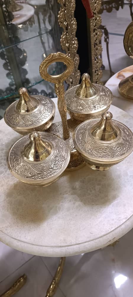 اردوخوری چهارتایی طرح گل