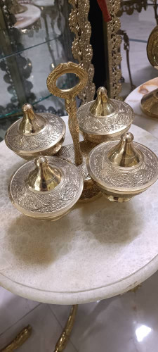 اردوخوری چهارتایی طرح گل
