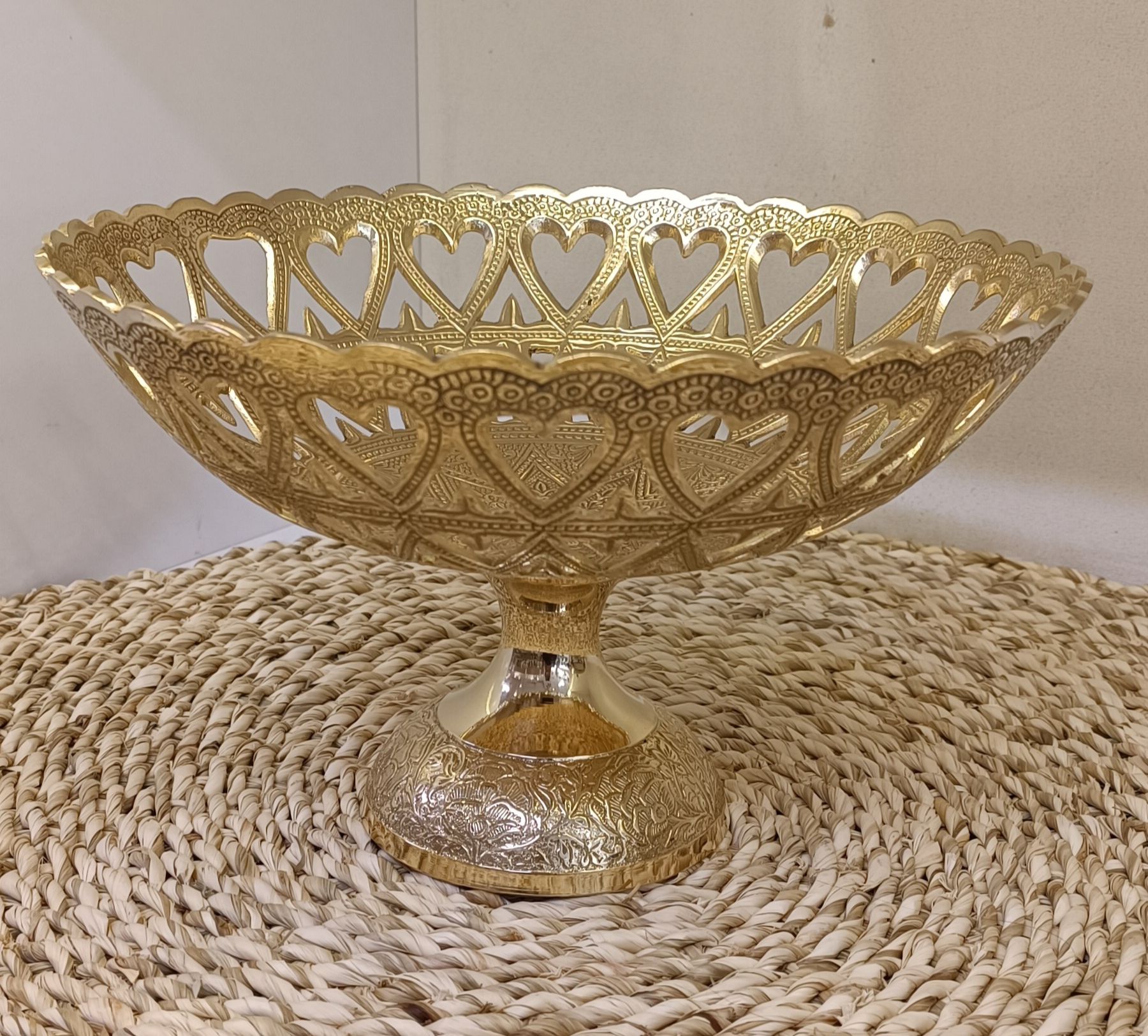 میوه خوری مشبک قلبی 11 اینچ