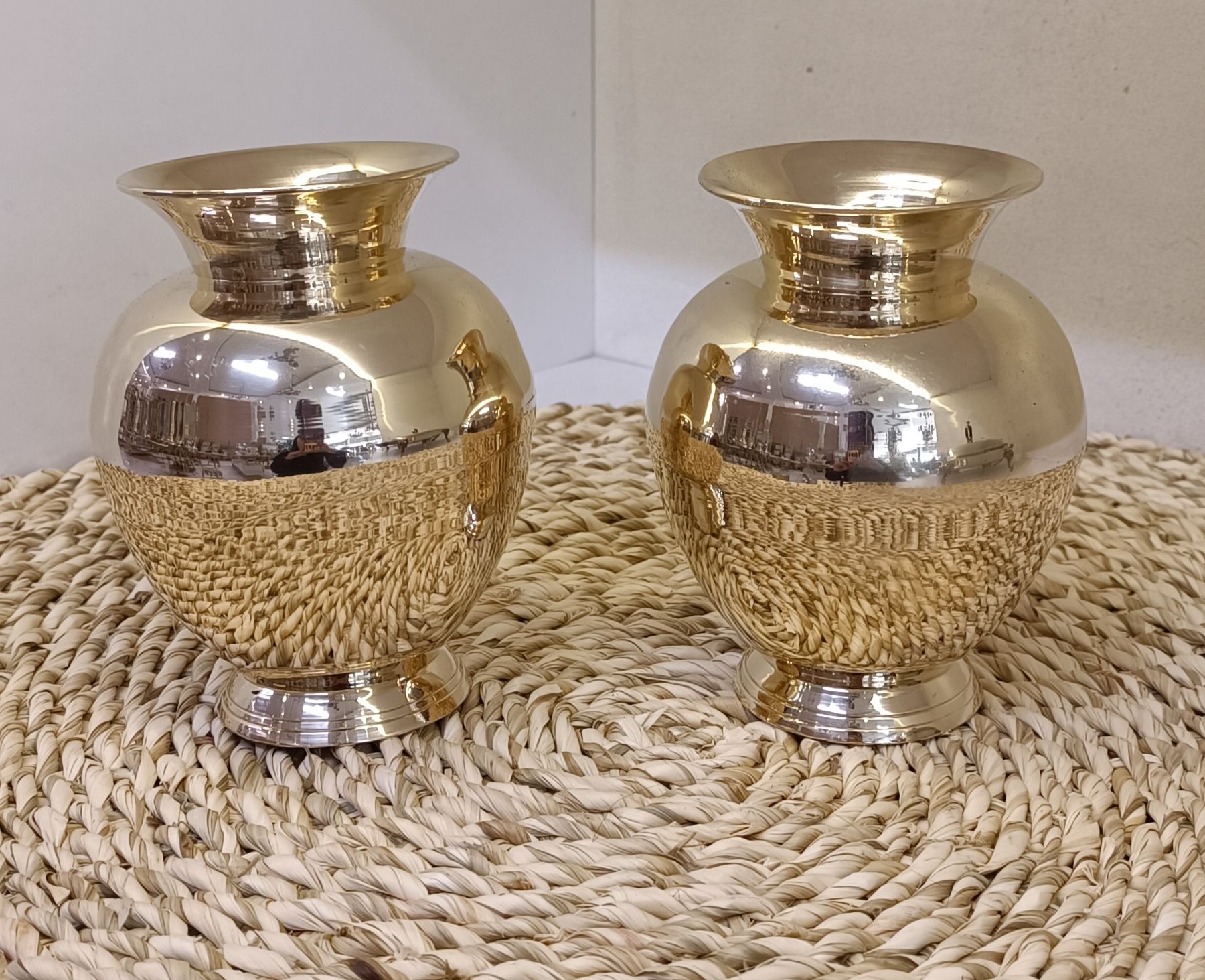گلدان جار ساده 6 اینچ بصورت تکی
