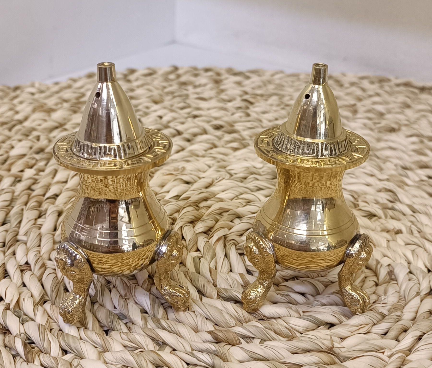 نمکدان سه پایه جفتی لندن