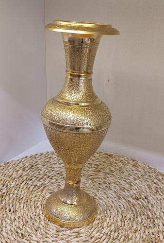 گلدان کشمیر طرح طاووس 16 اینچ