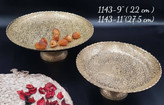 شیرینی خوری طرح طاووس لب هلالی دردوسایز مختلف برنجی هندی کد1143