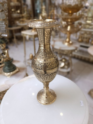 گلدان کشمير هندي طرح طاووس