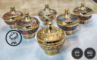 کشمش خوری نقلی 3 اینچ در 6 رنگ ( قرمز/مشکی/سفید/فیروزه ای/سورمه ای/طلایی)
