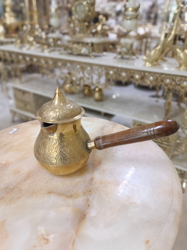 قهوه جوش طرح گل 6 اينچ هندي