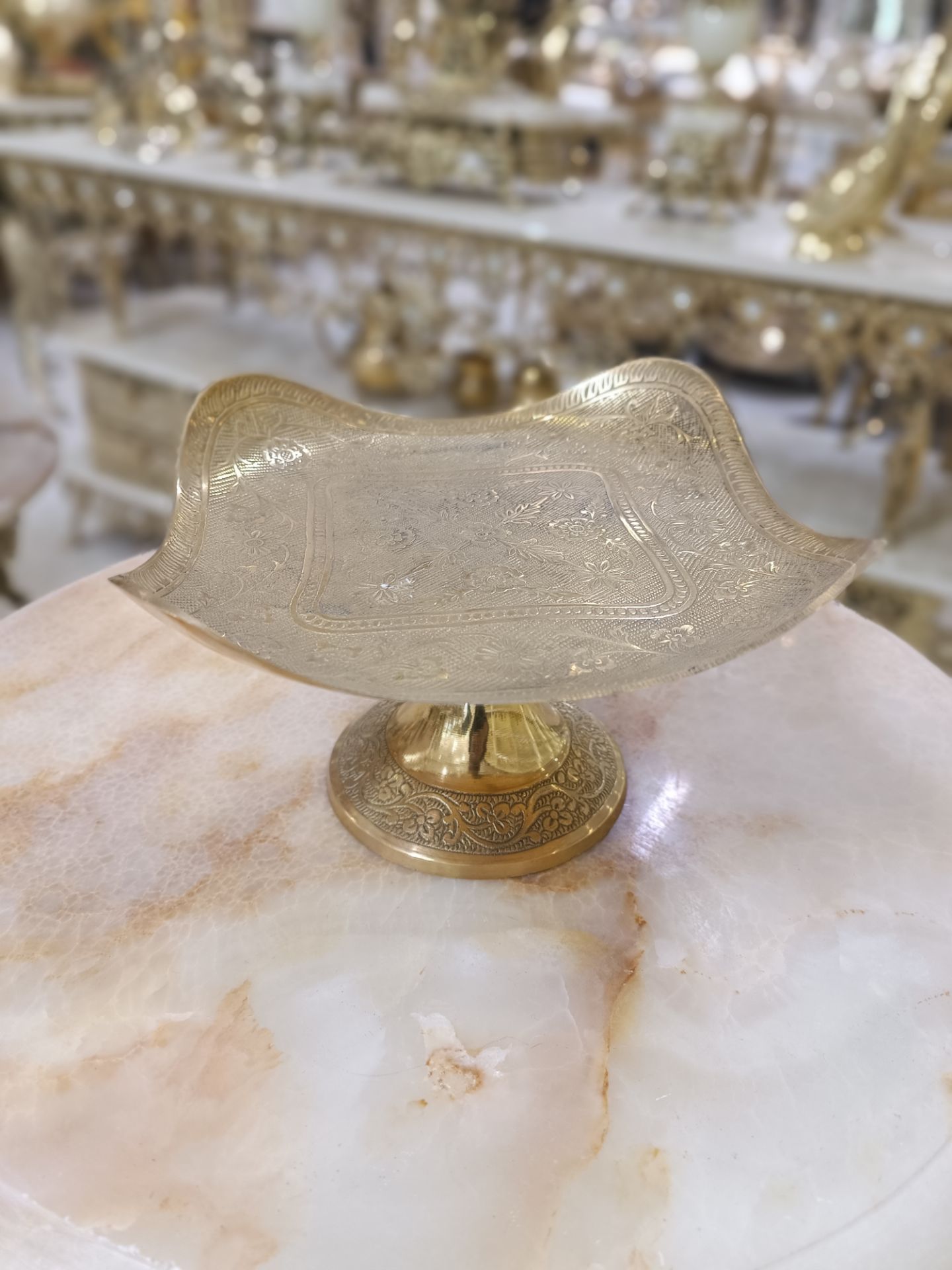 شيريني خوري مربعي طرح گل سايز 9