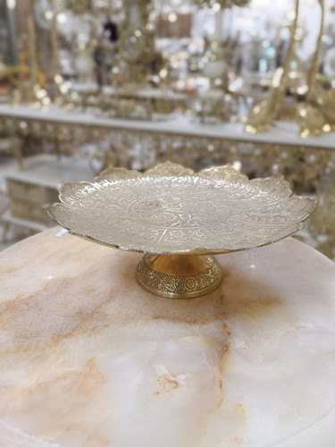 شيريني خوري لوتوس 11 اينچ برنجی هندی