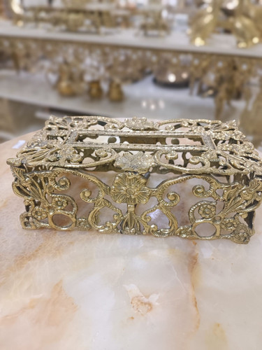 جادستمال طرح گل برنجی