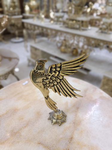 استند پرنده تکي (چپ و راست) برنجی
