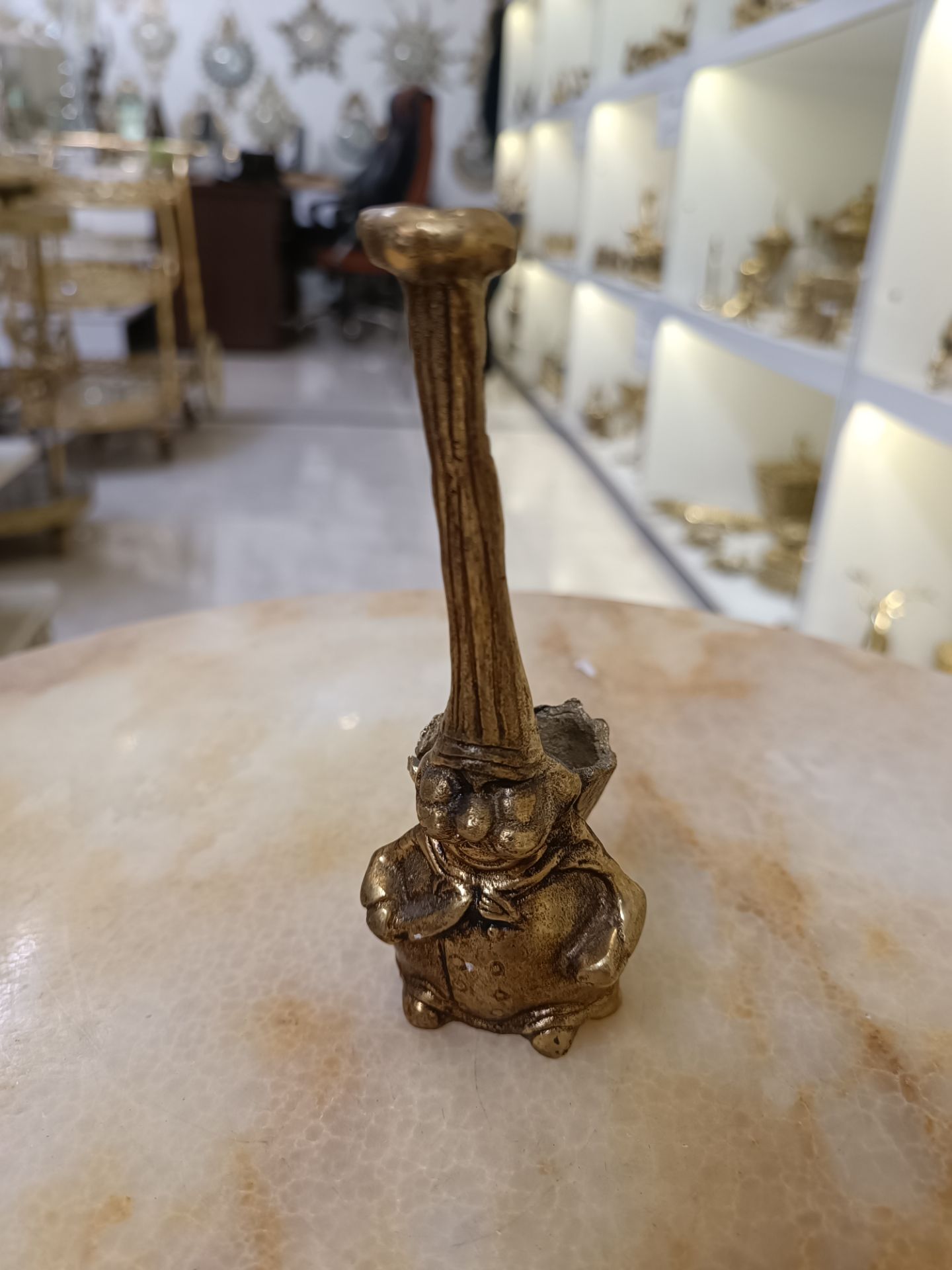 جاخلالي سرآشپز کوچک برنجی