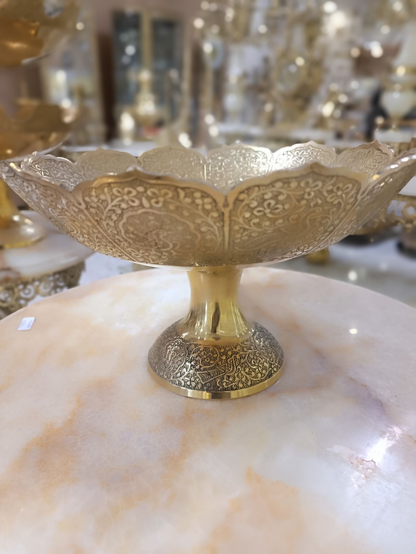 ميوه خوري لوتوس طرح طاووس 12 اينچ