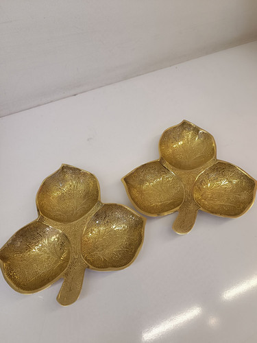 اردوخوري 3تايي طرح برگ 7 اينچ