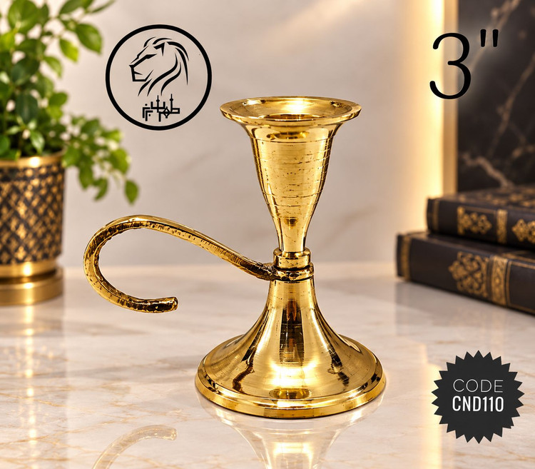 جاشمعی دستهدار ایستاده کلاسیک و لوکس کد CND110 بازرگانی نداف مشهد
