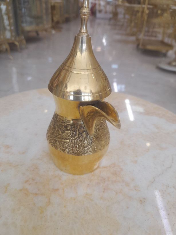 دله رسلان برنجی طرح طاووس سایز ۷ - برند متالوکس