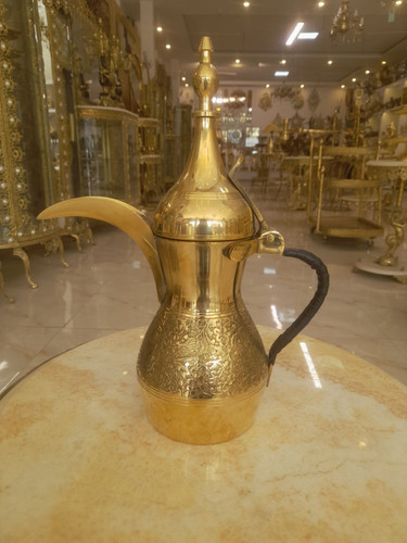 دله برنجی رسلان طرح طاووس سایز ۱۳ ساخت متالوکس