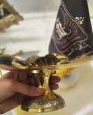 شیرینی خوری سنتی طرح گل برنجی لوکس بازرگانی نداف